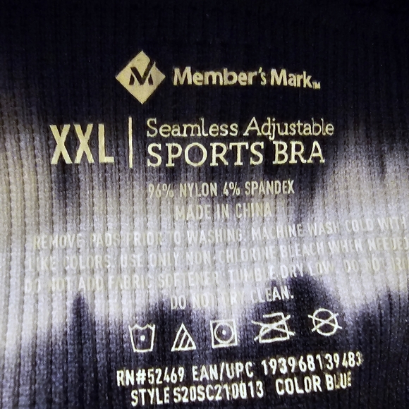 NWOT Adjustable Seamless Sportsbra - Picture 4 of 5